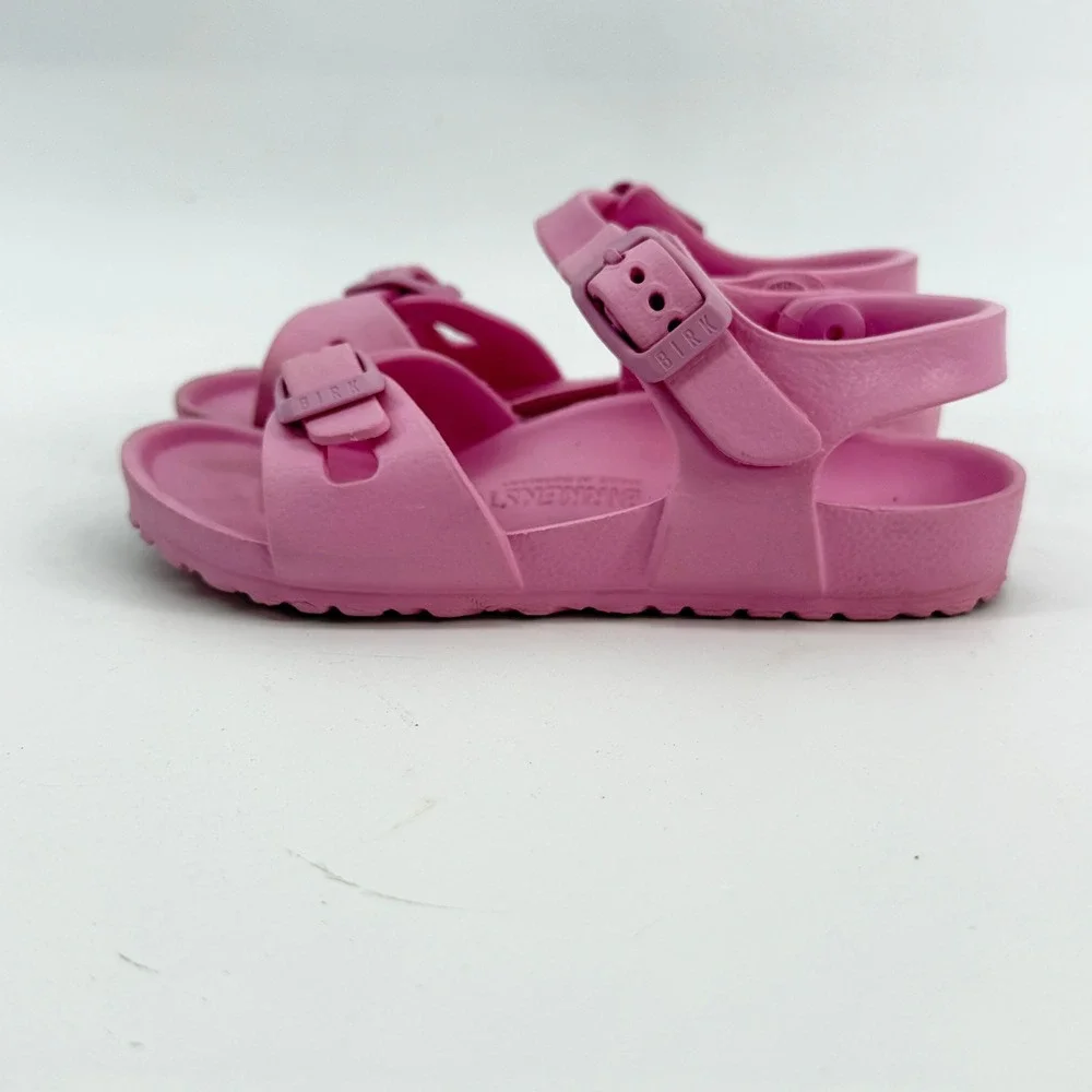 Birkenstock Rio EVA Sandals Kids Size 26 Pink Waterproof Lightweight Strappy